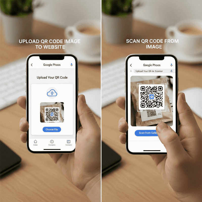 How to Scan QR Codes from Images on iPhone, Android, and PC